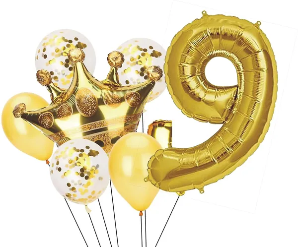 Golden_Crown_Confetti_Foil_Balloons_|_For_Birthday_Decorations_(7_Pcs)_(32_Inch)_(9Th_Bday_Balloon)