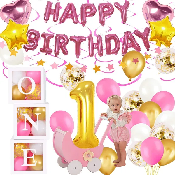 Pink_First_Birthday_Balloon_Decorations_Kit_(Blue)_(50_Pcs)_(32_Inch_|_18_Inch)