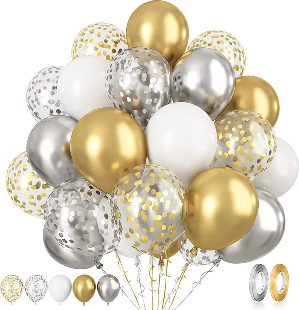 Gold_&_Silver_Latex_Confetti_Balloons_|_For_Birthday_Baby_Shower_Engagement_Anniversary_Wedding_Bridal_Shower_Graduation_Decoration_(30_Pcs)_(12_Inch)