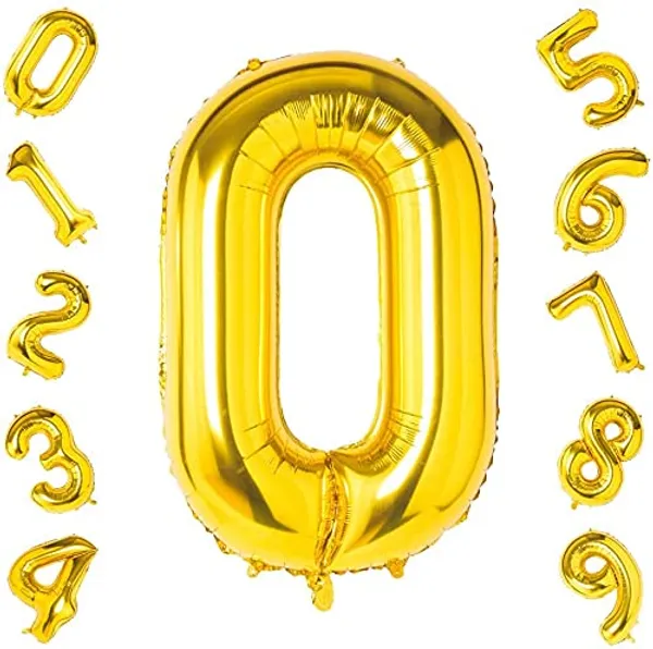 Golden_Birthday_Helium_Mylar_Digital_Foil_Balloon_Party_Decorations_Supplies_(32_Inch)_(Number_0)