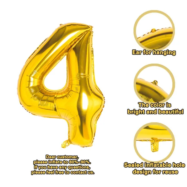 Golden_Birthday_Helium_Mylar_Digital_Foil_Balloon_Party_Decorations_Supplies_(32_Inch)_(Number_4)