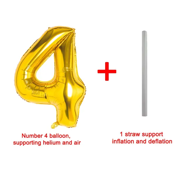 Golden_Birthday_Helium_Mylar_Digital_Foil_Balloon_Party_Decorations_Supplies_(32_Inch)_(Number_4)