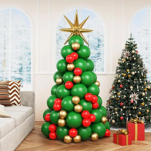 Green_Red_&_Gold_Latex_Tree_Balloons_With_Starburst_Balloons_|_For_Christmas_Party_Decorations_Birthday_Party_Supplies_(102_Pcs)