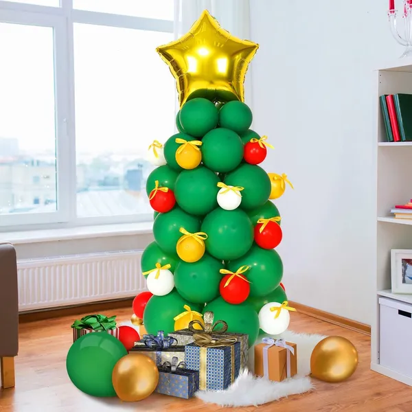Green_Red_&_Yellow_Balloon_Garland_Arch_Kit_|_For_Christmas_Party_Decorations_(142_Pcs)