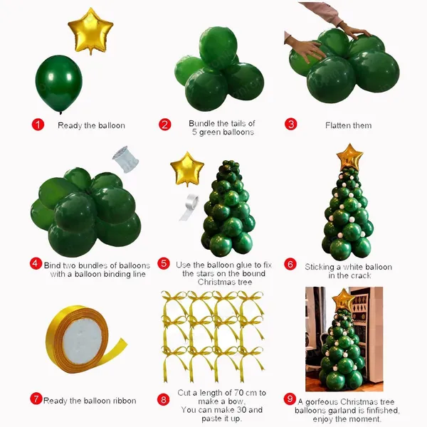 Green_White_&_Gold_Latex_Balloons_Garland_Arch_Kit_|_For_Xmas/New_Year_Party_Decoration_(93_Pcs)
