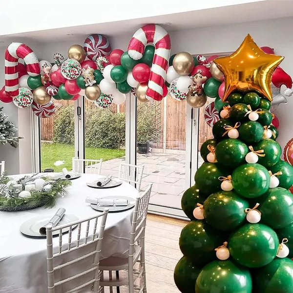 Green_White_&_Gold_Latex_Balloons_Garland_Arch_Kit_|_For_Xmas/New_Year_Party_Decoration_(93_Pcs)