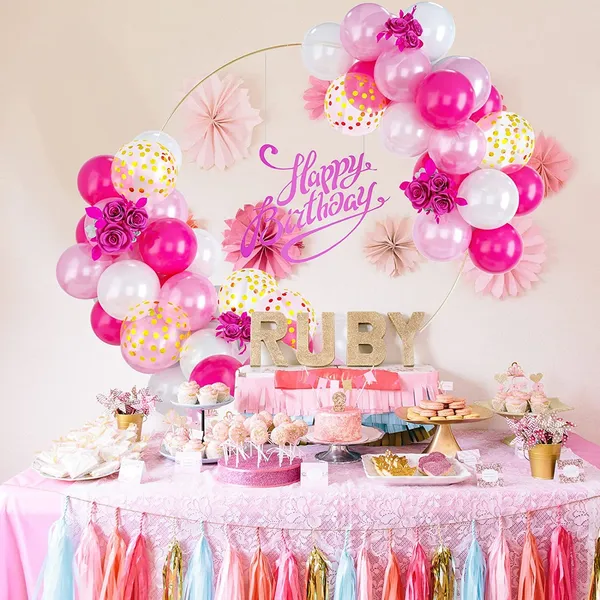 Hot_Pink_&_White_Latex_Balloon_Garland_Arch_|_For_Party_Decorations_Birthday_Decorations_Wedding_Decorations_(50_Pcs)_(12_Inch)