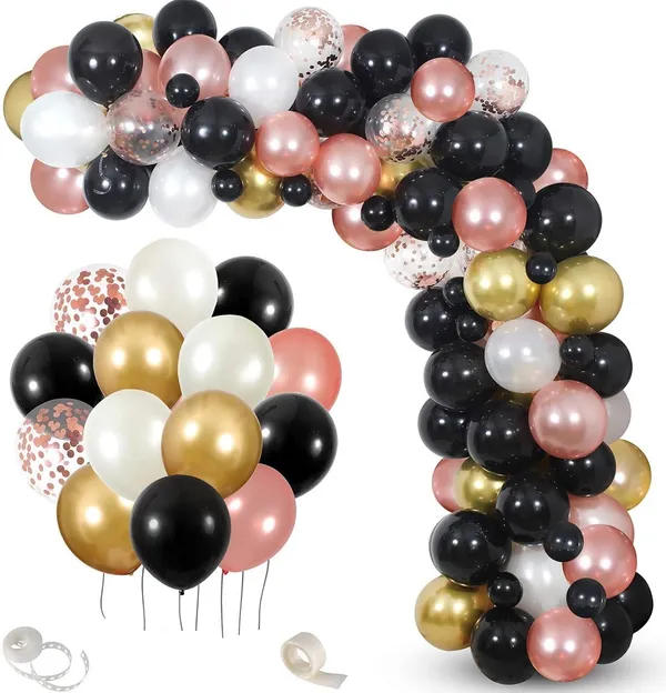 Black_Gold_&_Rose_Gold_Confetti_Balloons_|_For_Bridal_Baby_Shower_Birthday_Party_Decorations_(102_Pc)