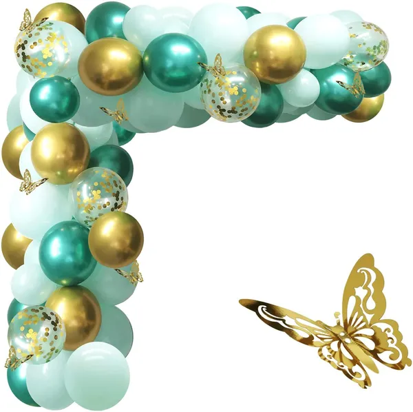 Green_&_Gold_Balloon_Garland_Kit_With_Butterfly_|_For_Wedding_Graduation_Jungle_Theme_Birthday_Party_(115_Pcs)