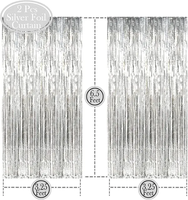 Silver_&_Black_Silver_Foil_Curtain_Backdrop_Pack_Of_2_Black_And_Silver_Balloons_Set_|_For_Birthday_Decorations_Wedding_Party_New_Years_Eve_Party_Supplies_Decorations
