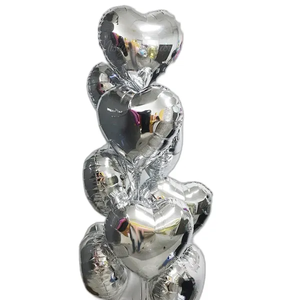 Silver_Heart_Shape_Party_Decorative_Foil_Balloon_|_For_Boys_Or_Girls_|_Anniversary_|_Wedding_Party_Decoration(Pack_Of_10)_(18_Inch)