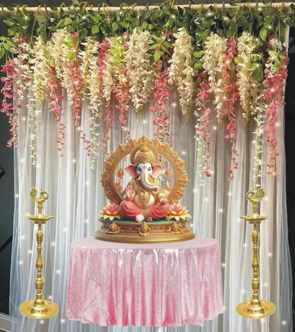 Lazybeee_19pcs_Elegant_White_Sheer_Backdrop_with_Pink_&_Cream_Wisteria_with_LED_Lights_for_Festive_Home_Decor_Celebration_|_Enhance_Your_Home_with_Ganpati_Pandal_Decoration_Kit,_Fabric,_Floral