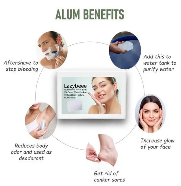 Lazybeee_Pure_Alum_Powder_|_Natural_Phitkari_for_Face,_Skin_Tightening,_Mouth_Ulcers,_Water_Purification,_Deodorant_&_Foot_Odor_Control_|_Multipurpose_Fitkari_Powder