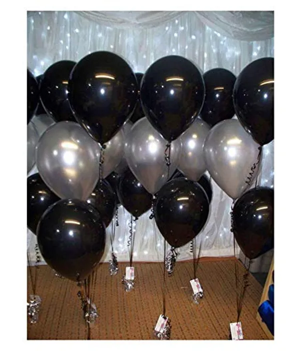 Silver_&_Black_Metallic_Balloons_|_For_Birthdays_|_Anniversaries_|_Weddings_Functions_And_Party_Occasions_(Pack_Of_50)