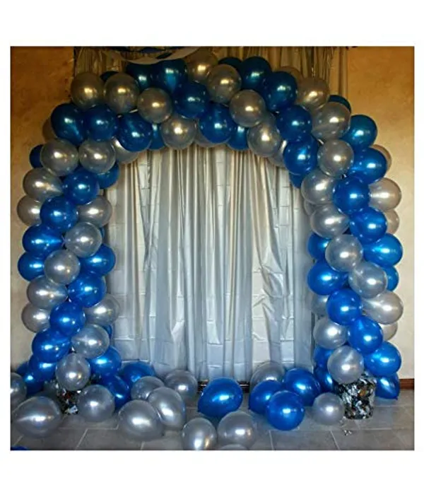 Silver_&_Blue_Metallic_Balloons_|_For_Birthdays_|_Anniversaries_|_Weddings_Functions_And_Party_Occasions_(Pack_Of_50)