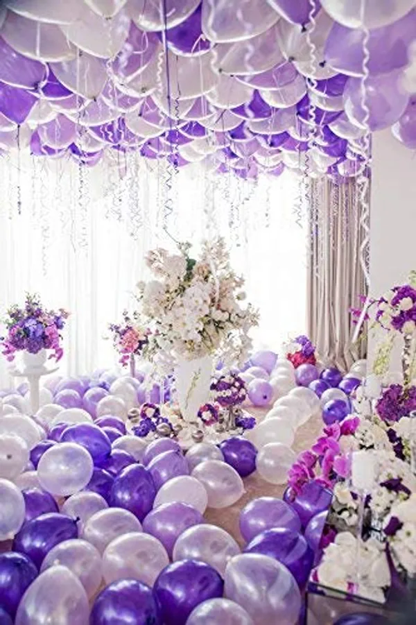 White_&_Purple_Metallic_Balloons_|_For_Birthdays_|_Anniversaries_|_Weddings_Functions_And_Party_Occasions_(Pack_Of_50)