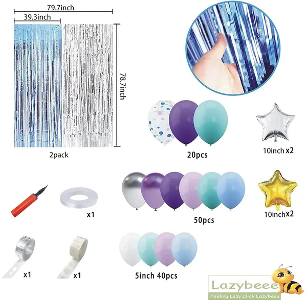 Multicolor_Mermaid_Confetti_Latex_Arch_Balloons_With_Foil_Fringe_Curtain_|_For_Girls_Birthday_Party_Supplies_Decorations_(130_Pcs)
