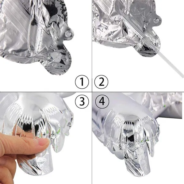 Silver_Birthday_Balloons_Banner_Confetti_Balloons_Foil_Fringe_Curtain_|_For_Party_Supplies