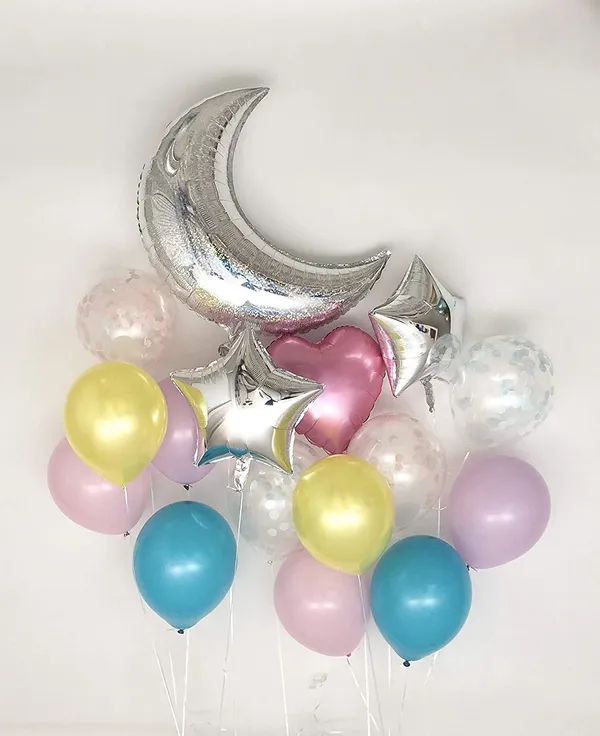Multicolor_Moon_And_Star_Bouquet_Balloons_|_For_Your_Party_Celebration_|_Twinkle_Little_Star_Baby_Shower_Birthday_Decoration_Kit_(16_Pcs)