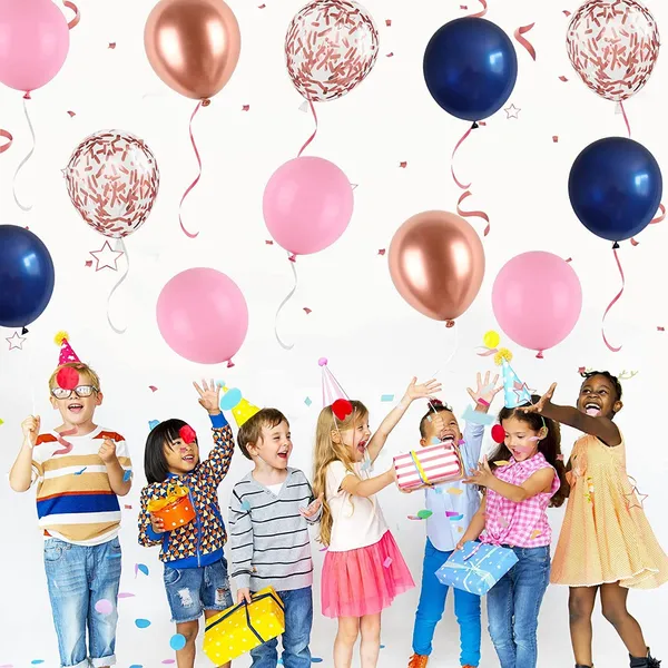 Navy_Blue_&_Rose_Gold_Latex_Balloon_Garland_Arch_|_For_Party_Decorations_Birthday_Decorations_Wedding_Decorations_(50_Pcs)_(12_Inch)