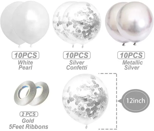 Metallic_Silver_Chrome_Party_Balloons_|_For_Wedding_Birthday_Valentine'S_Day_Decorations_(Pack_Of_50)