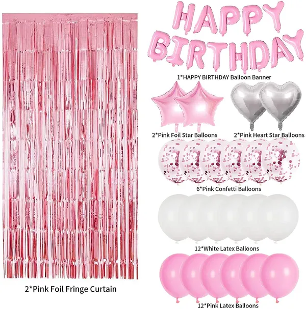 Pink_Chrome_Party_Balloons_|_For_Wedding_Birthday_Valentine'S_Day_Decorations_(Pack_Of_50)