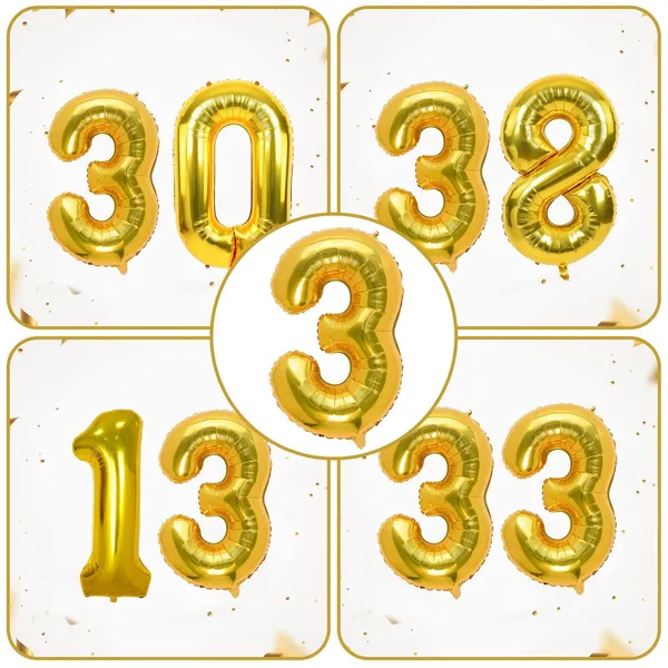 Golden_Number_3_Balloon_With_Latex_Confetti_Balloons_Set_|_For_Birthdays_Wedding_Party_Decoration_(18_Inch)