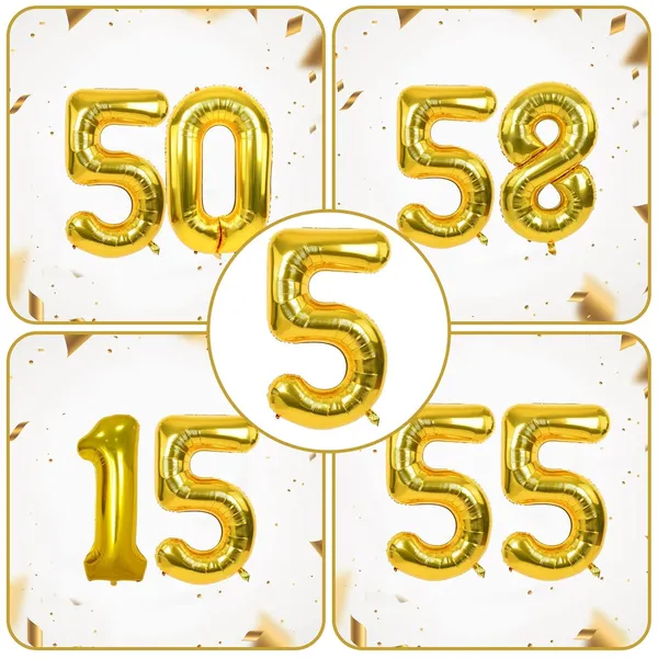 Golden_Number_Balloons_With_Latex_Confetti_Balloons_Set_|_For_Birthdays_Wedding_Party_Decoration_(18_Inch)_(Number_5)