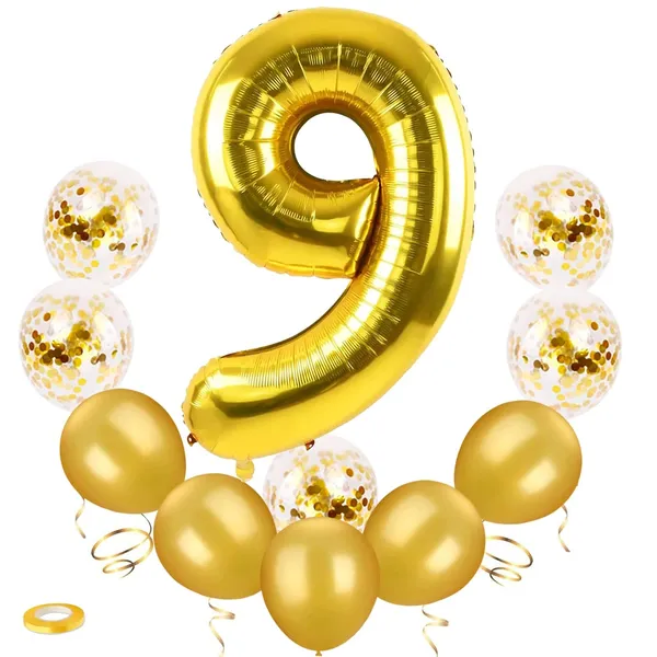 Golden_Number_Balloons_With_Latex_Confetti_Balloons_Set_|_For_Birthdays_Wedding_Party_Decoration_(18_Inch)_(Number_9)