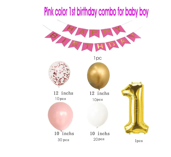 Pink_1St_Birthday_Party_Decorations_Set_Including_Air_Pump_Aluminum_Foil_Paper_No.1_Balloon_Gold_Confetti_Balloons