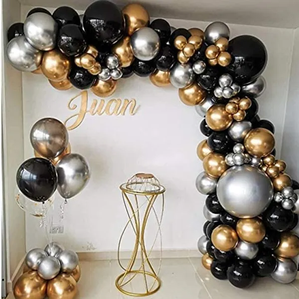 Silver_Golden_&_Black_Balloons_|_For_Birthdays_Anniversaries_Weddings_Functions_And_Party_Occasions_(10_Inch)