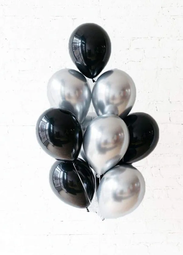 Silver_&_Black_Balloons_|_For_Birthdays_Anniversaries_Weddings_Functions_And_Party_Occasions_(10_Inch)