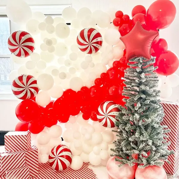 Multicolor_Candy_Cane_Foil_Balloons_|_For_Xmas_Party_New_Year_Party_Decorations_(109_Pcs)