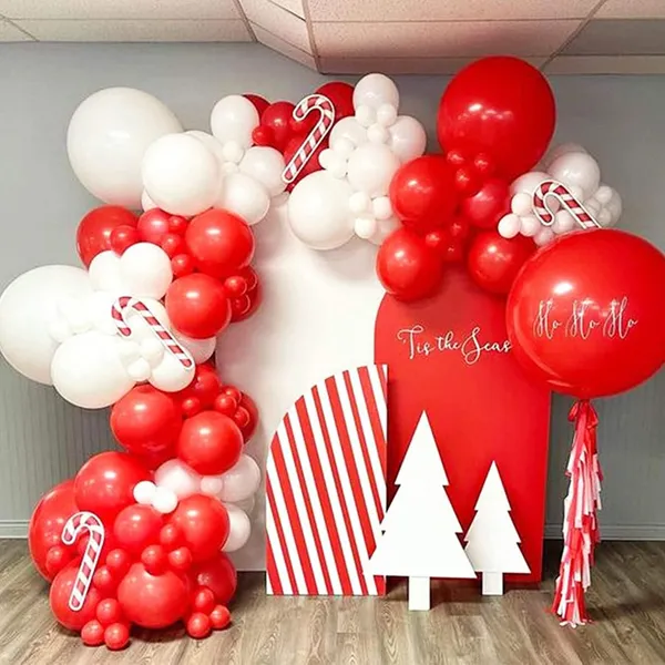 Multicolor_Candy_Cane_Foil_Balloons_|_For_Xmas_Party_New_Year_Party_Decorations_(109_Pcs)