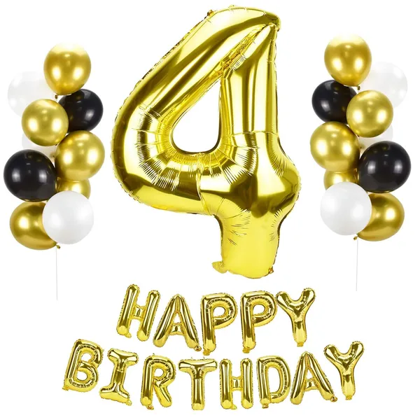 Golden_Number_4_Happy_Birthday_Balloons_Banner_And_20_Pcs_Latex_Balloons