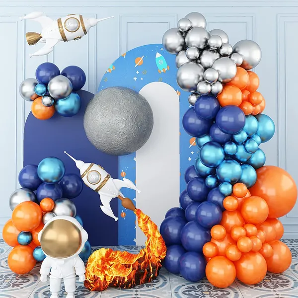 Orange_Navy_Blue_&_Silver_Metallic_Party_Balloons_|_For_Outer_Space_Theme_Birthday_Baby_Shower_Decoration