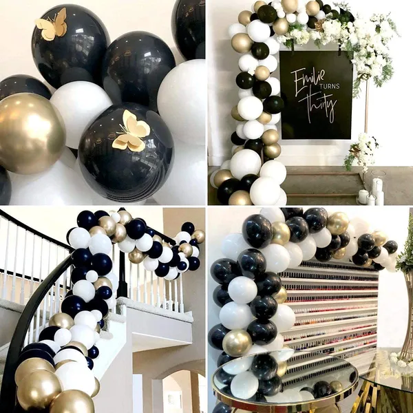 White_Black_&_Gold_Confetti_Balloons_|_For_Baby_Shower_Birthday_Party_Decorations_(102_Pcs)