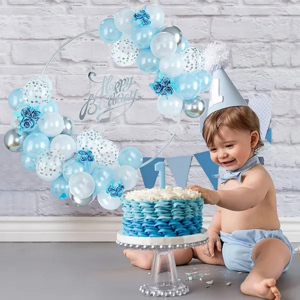 Pearl_Blue_White_&_Silver_Latex_Balloon_Garland_Arch_|_For_Party_Decorations_Birthday_Decorations_Wedding_Decorations_(50_Pcs)_(12_Inch)