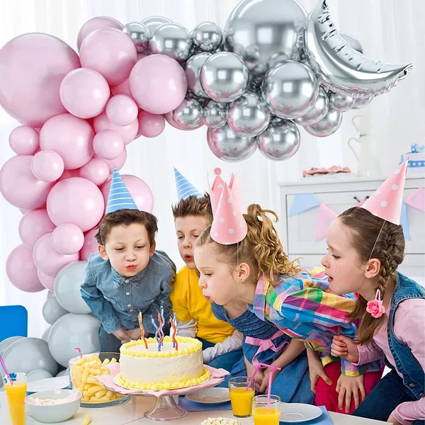 Pink_Grey_&_Silver_Foil_Balloon_|_For_Birthday_Baby_Shower_Decorations_(54_Pcs)_(18_Inch_|_12_Inch)