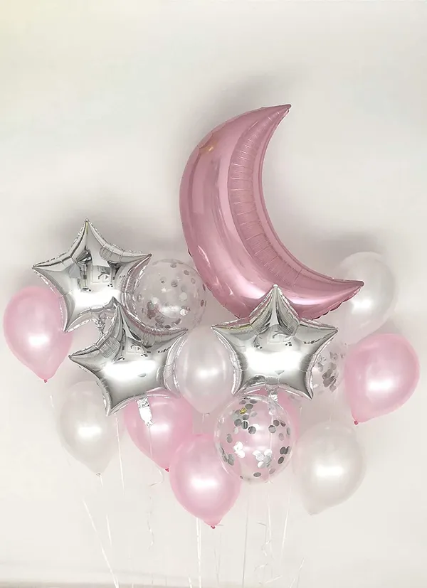 Pink_&_White_Moon_And_Star_Bouquet_Balloons_|_For_Your_Party_Celebration_|_Twinkle_Little_Star_Baby_Shower_Birthday_Decoration_Kit