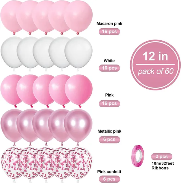Pink_&_White_Latex_Balloon_Garland_Arch_|_For_Party_Decorations_Birthday_Decorations_Wedding_Decorations_(50_Pcs)_(12_Inch)