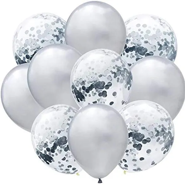 Silver_Pre-Filled_Confetti_Balloons_And_Metallic_Latex_Balloons_|_For_Party_Decoration_(Pack_Of_20)