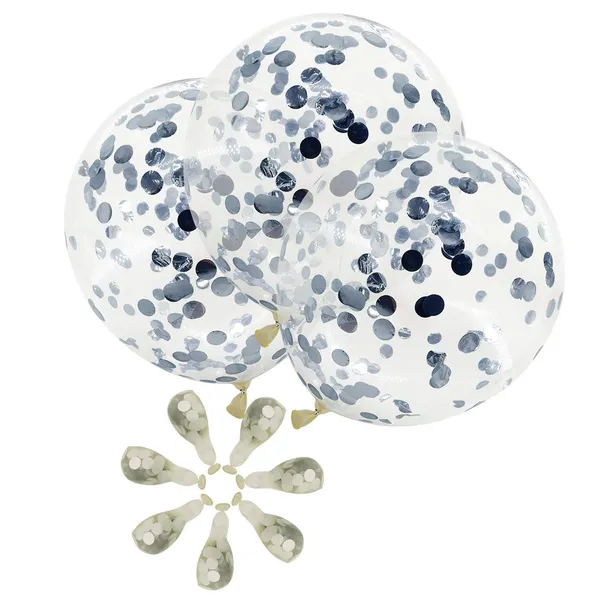 Silver_Pre-Filled_Confetti_Balloons_And_Metallic_Latex_Balloons_|_For_Party_Decoration_(Pack_Of_20)