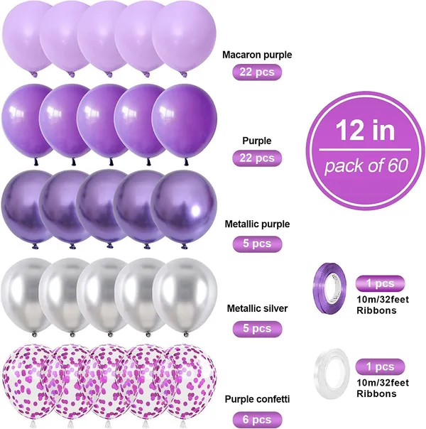 Purple_&_Silver_Latex_Balloon_Garland_Arch_|_For_Party_Decorations_Birthday_Decorations_Wedding_Decorations_(50_Pcs)_(12_Inch)