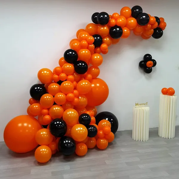 Orange_&_Black_Latex_Balloons_Arch_Kit_|_For_Halloween_Baby_Shower_Bridal_Shower_Birthday_Party_Decors_(163_Pcs)_(12_Inch_|_18_Inch)