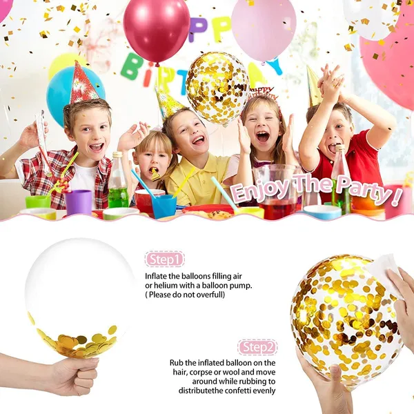 Pink_Confetti_Latex_Balloon_Arch_Kit_|_For_Birthday_Wedding_Party_Decoration