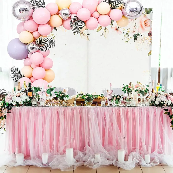Pink_&_Yellow_Diy_Round_Balloon_With_Sunflower_Leaves_|_For_Baby_Shower_Wedding_Birthday_Anniversary_Party_(110_Pcs)