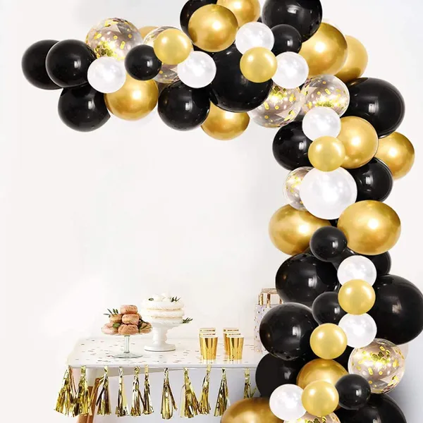 Gold_Black_&_White_Confetti_And_Metallic_Chrome_Latex_Balloons_|_For_Wedding_Birthday_Anniversary_Grad_Party_Supplies_Decorations_(102_Pcs)
