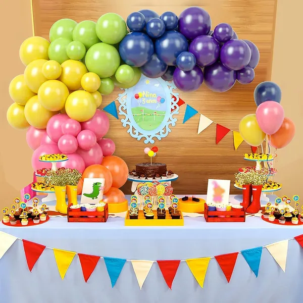 Red_Orange_Yellow_Green_Blue_Purple_&_Pink_Balloons_|_For_Girls_Boys_Baby_Shower_And_Birthday_Decorations_(140_Pcs)