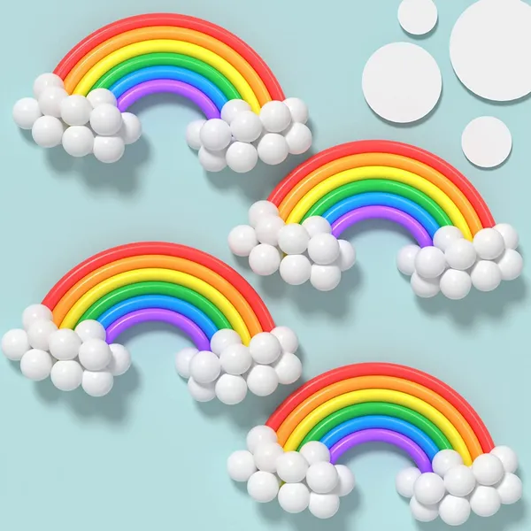 Multicolor_Rainbow_Latex_Balloons_With_Balloon_Pumpfish_Wire_|_For_Rainbow_Theme_Party_Kids_Birthday_Animal_Party_Decorations_(107_Pcs)